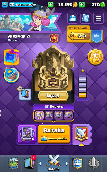 👑 Cuenta Clash Royale