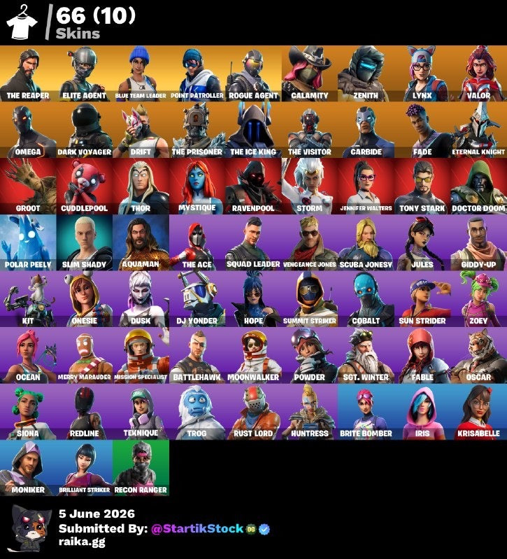 🎮 Cuenta Fortnite