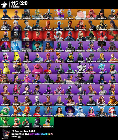 🎮 Cuenta Fortnite