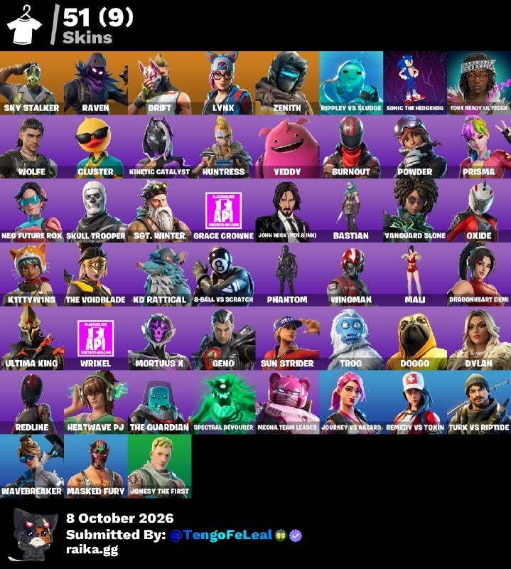 🎮 Cuenta Fortnite