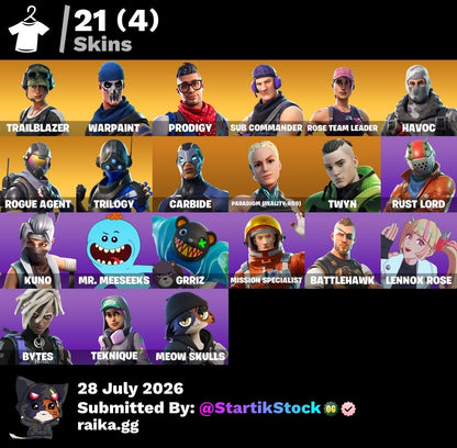 🎮 Cuenta Fortnite