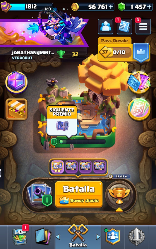 👑 Cuenta Clash Royale