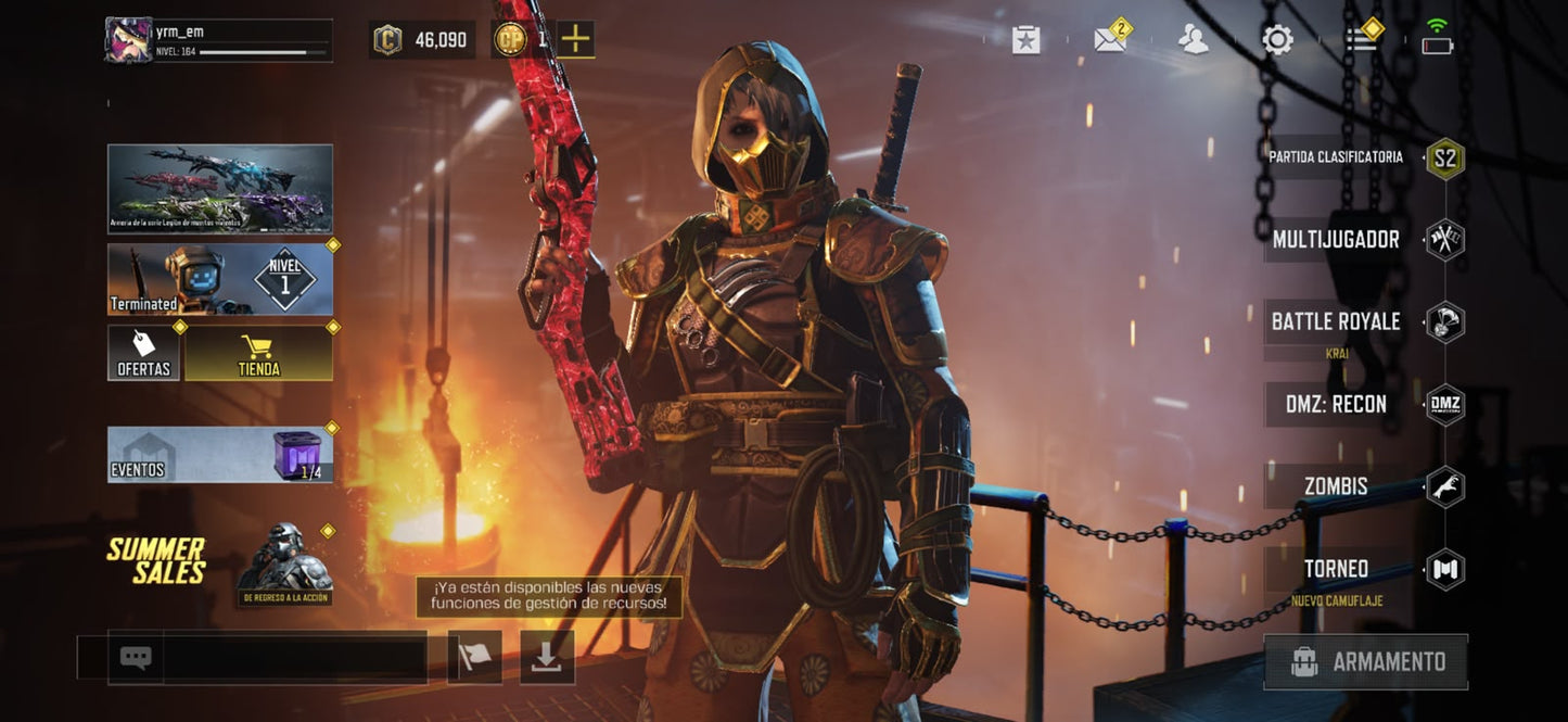 🎖️ Cuenta COD Mobile