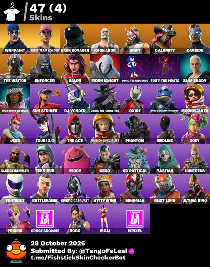 🎮 Cuenta Fortnite