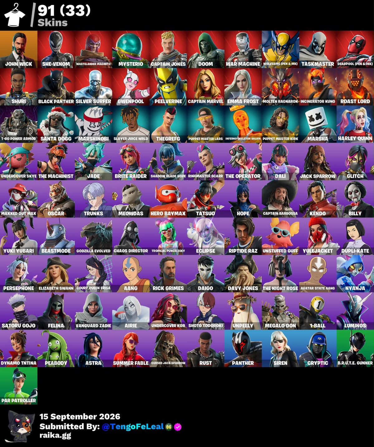 🎮 Cuenta Fortnite