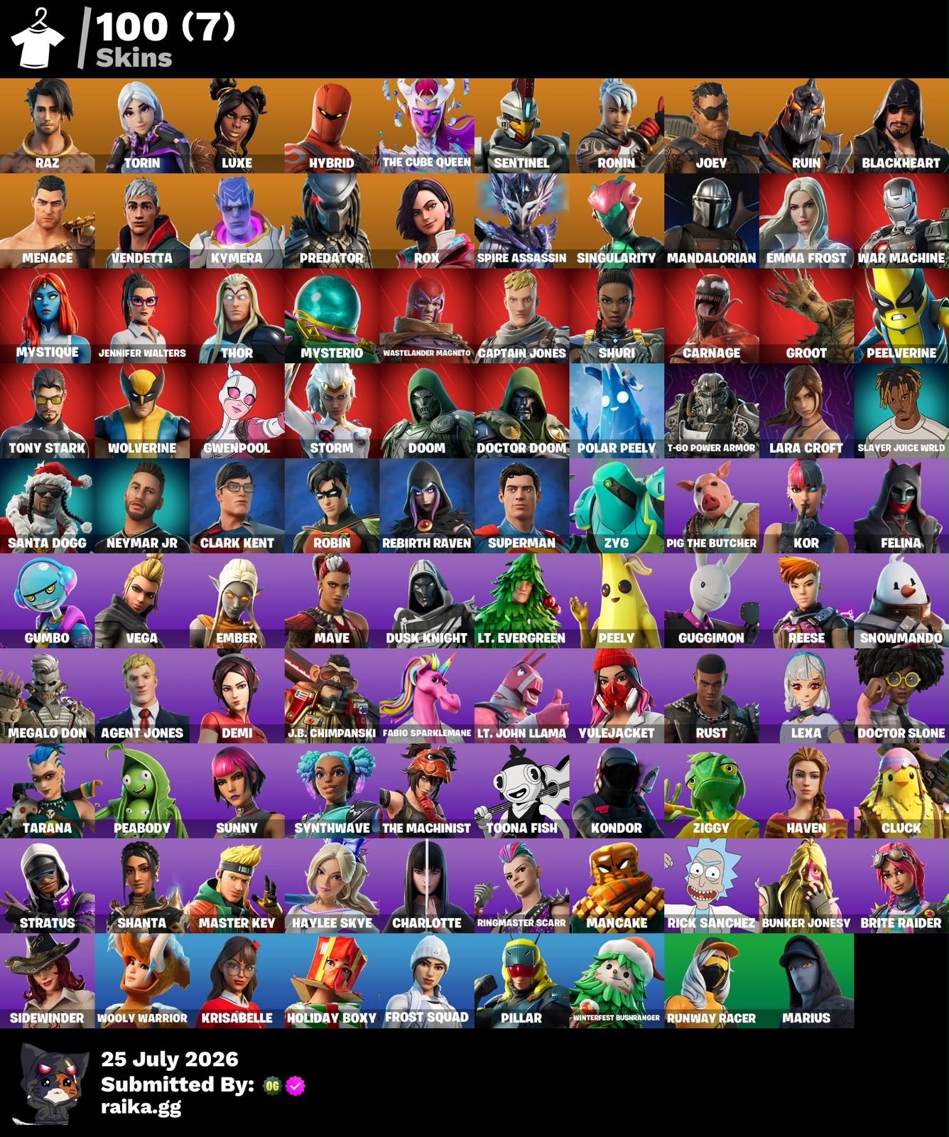 🎮 Cuenta Fortnite