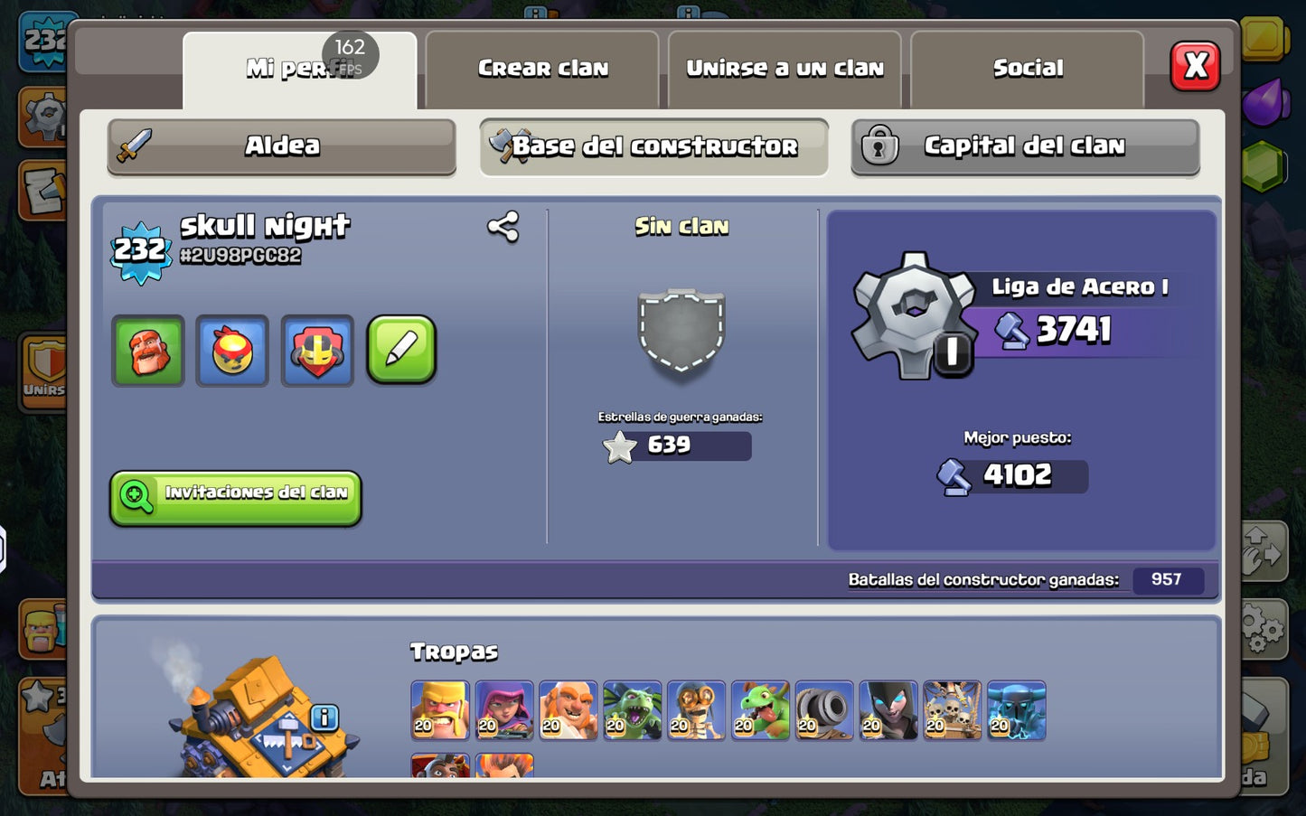 🏰 Cuenta Clash of Clans
