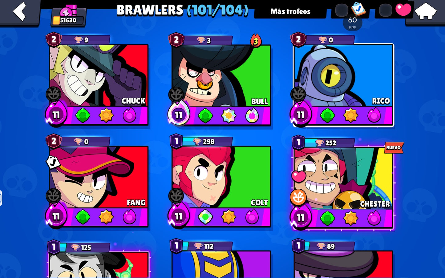 ⚡ Cuenta Brawl Stars