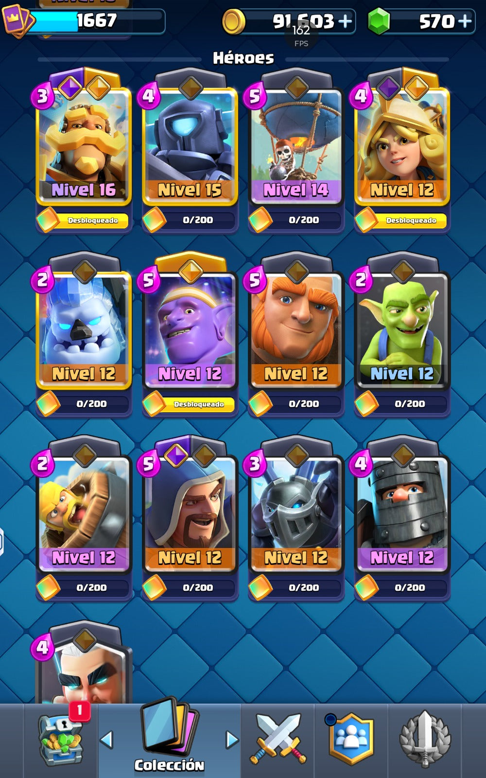 👑 Cuenta Clash Royale