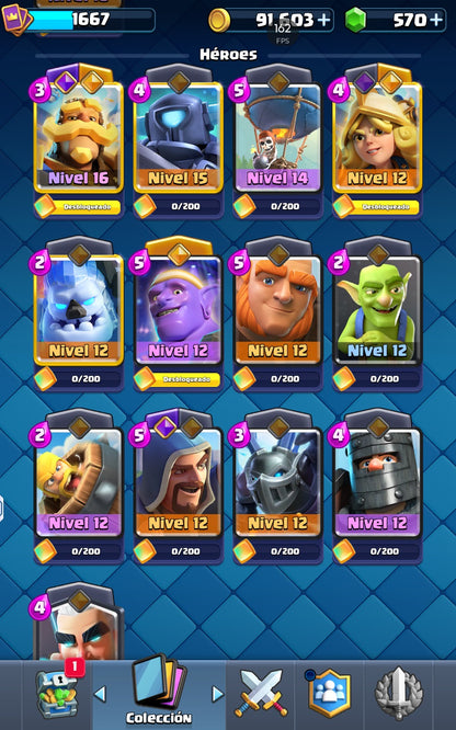 👑 Cuenta Clash Royale