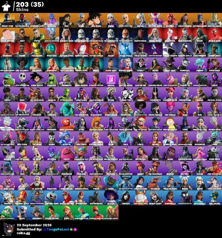 🎮 Cuenta Fortnite