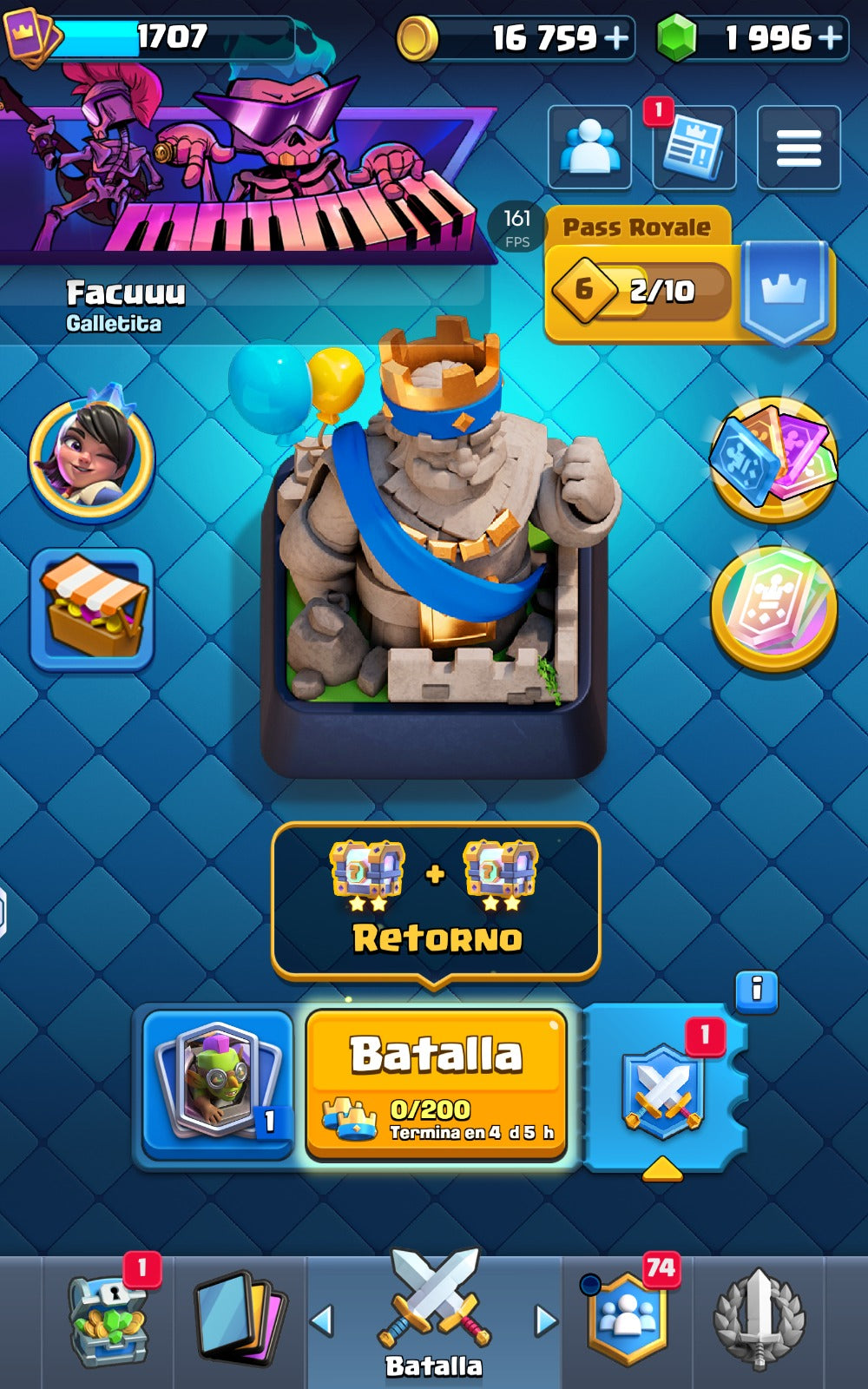 👑 Cuenta Clash Royale