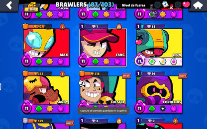⚡ Cuenta Brawl Stars