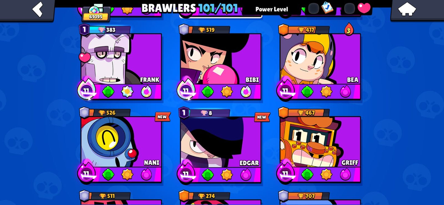 ⚡ Cuenta Brawl Stars