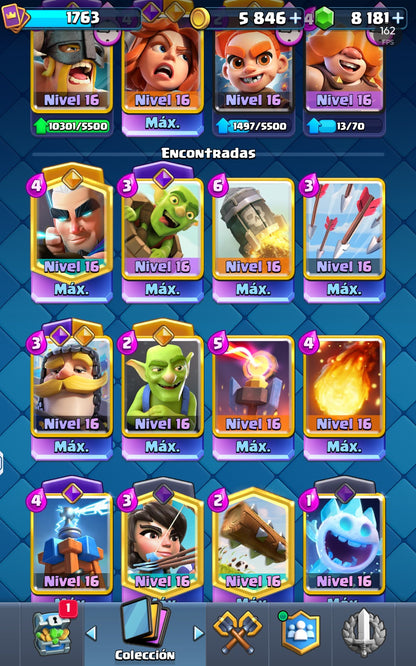 👑 Cuenta Clash Royale