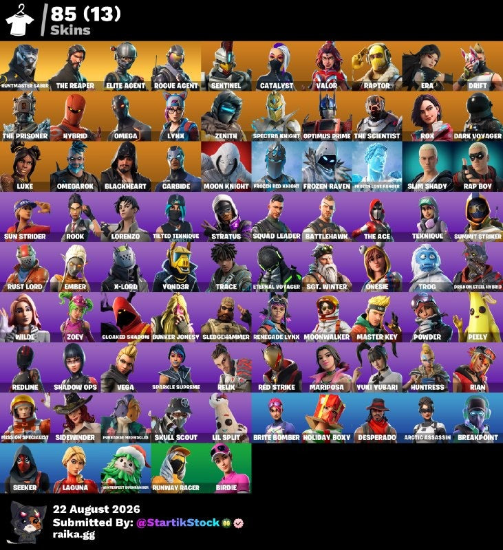🎮 Cuenta Fortnite