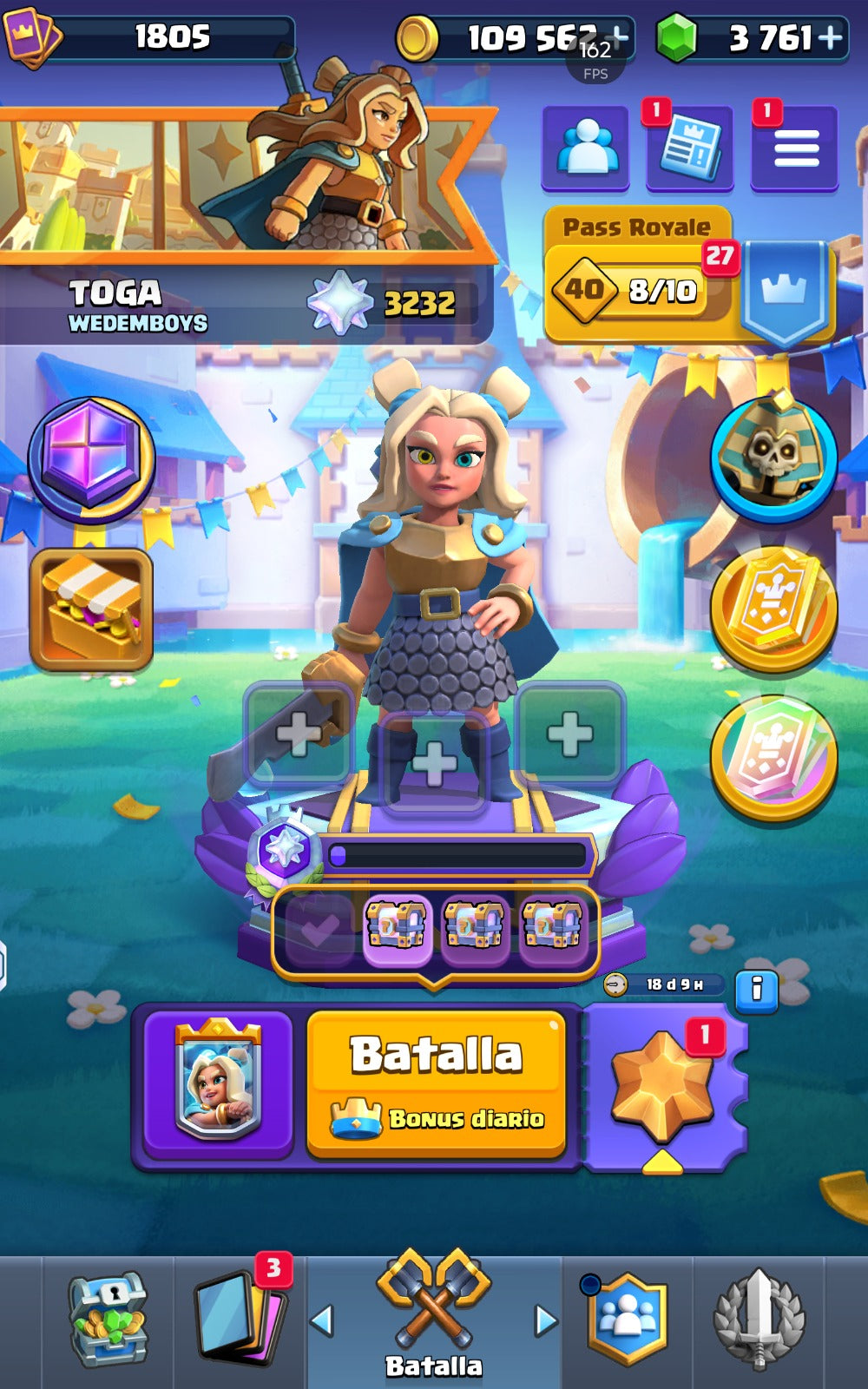 👑 Cuenta Clash Royale