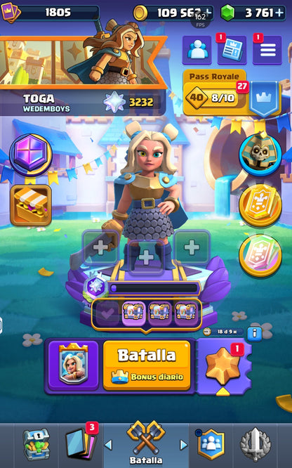 👑 Cuenta Clash Royale