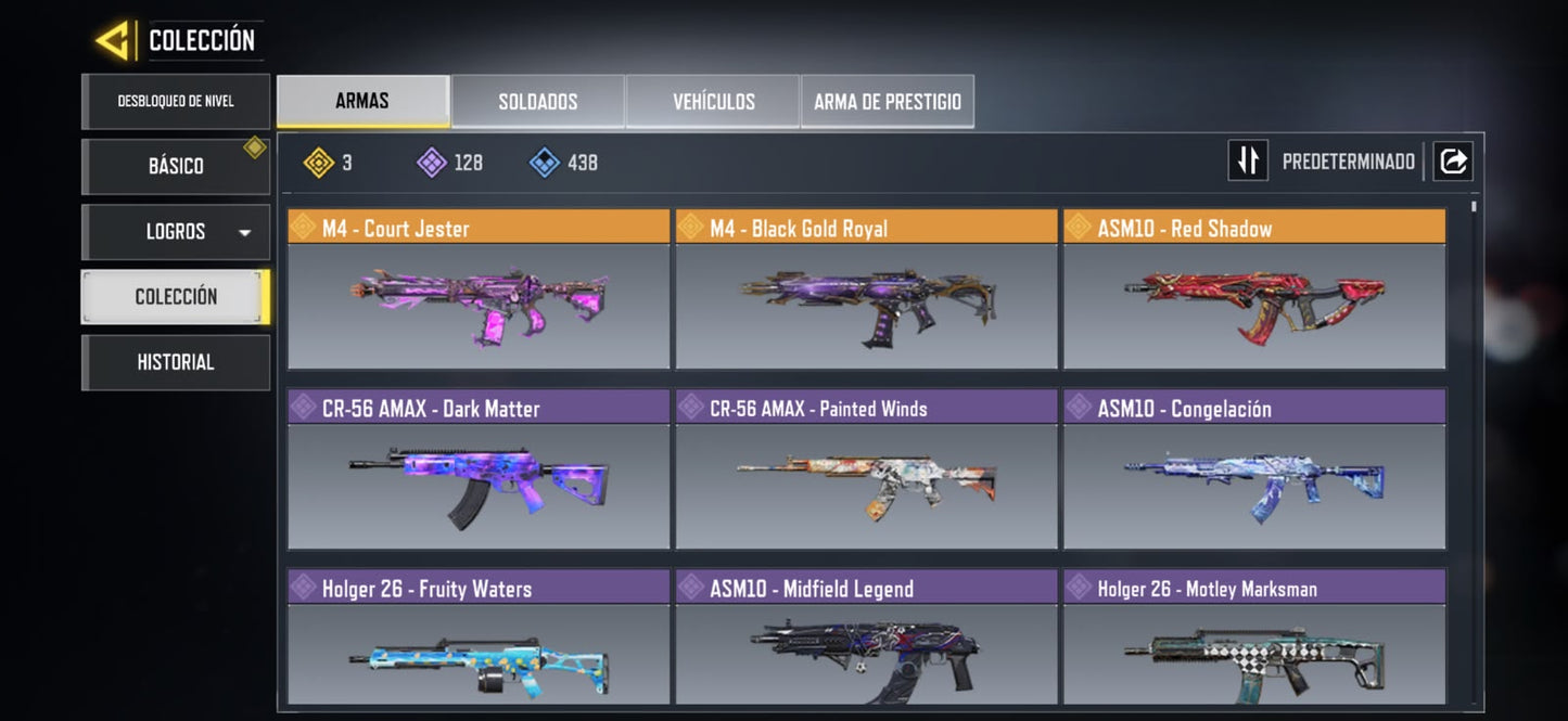 🎖️ Cuenta COD Mobile