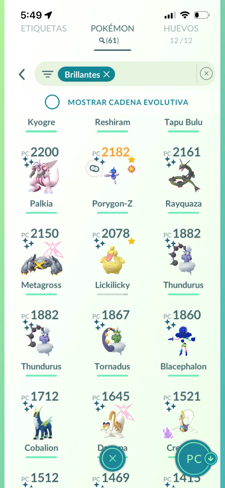 ⚡ Cuenta Pokémon