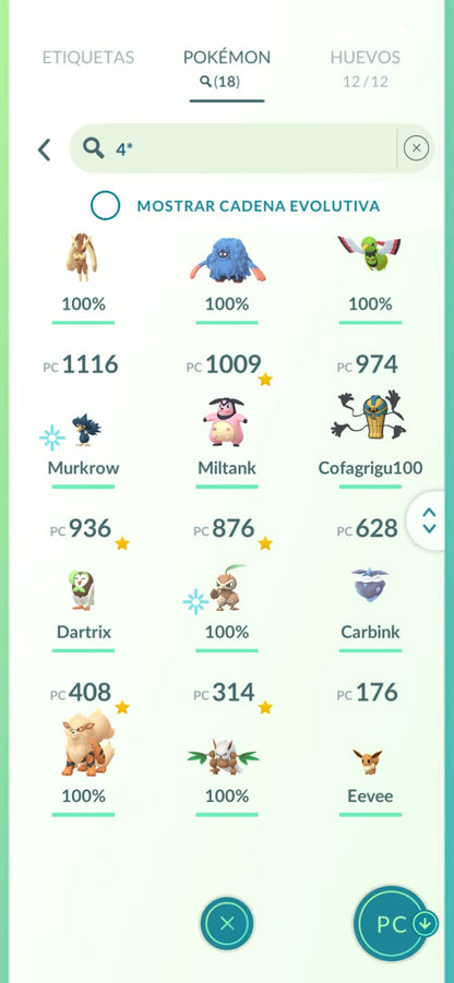 ⚡ Cuenta Pokémon