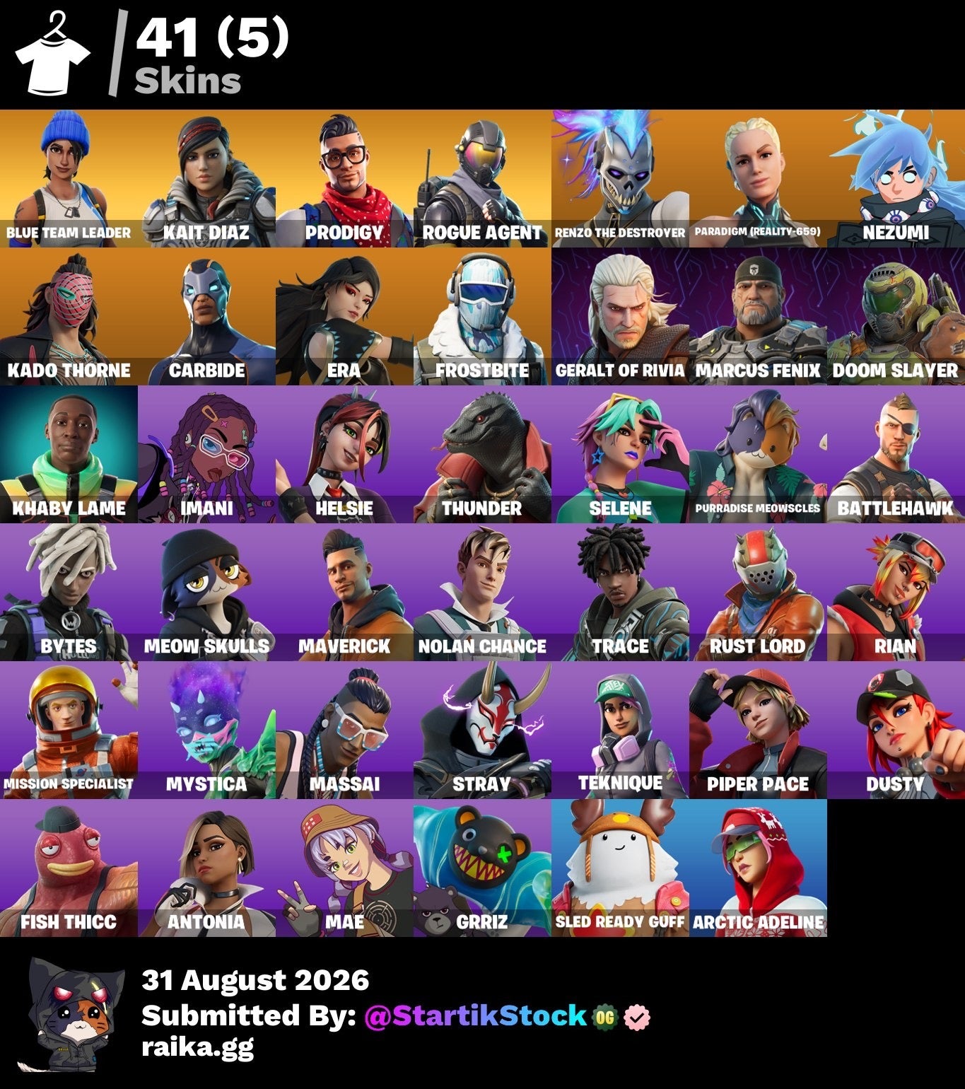 🎮 Cuenta Fortnite