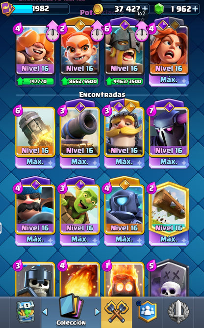👑 Cuenta Clash Royale