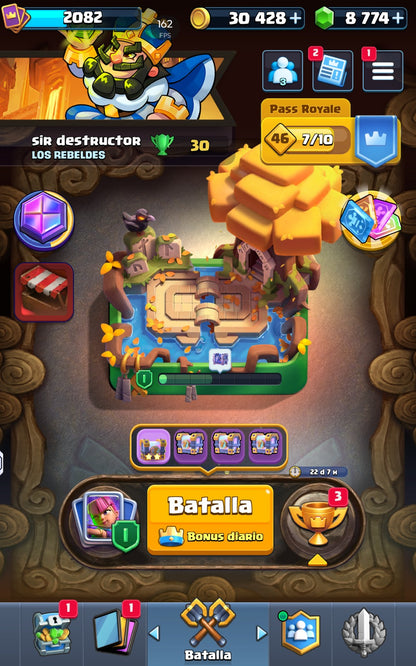 👑 Cuenta Clash Royale