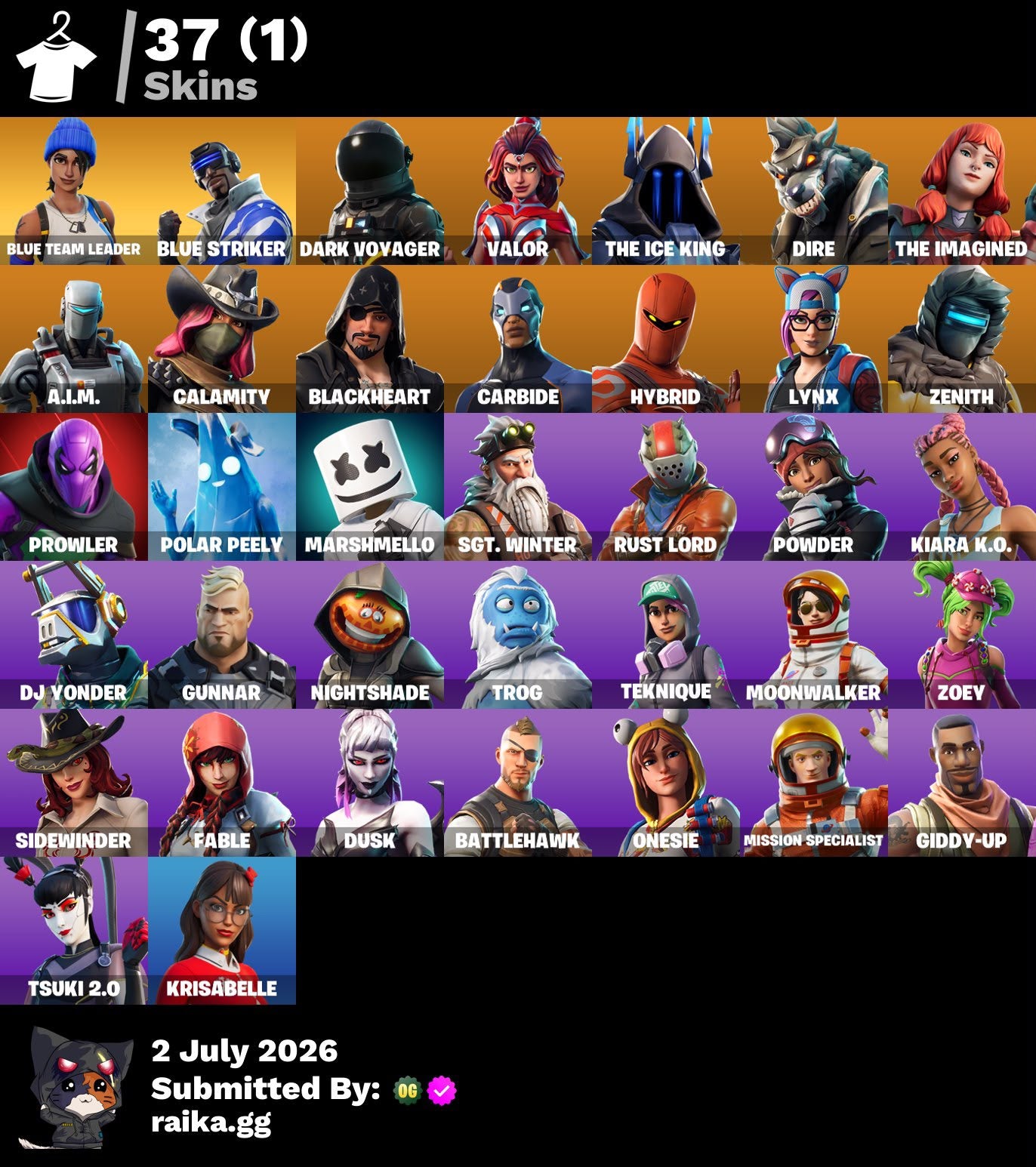 🎮 Cuenta Fortnite