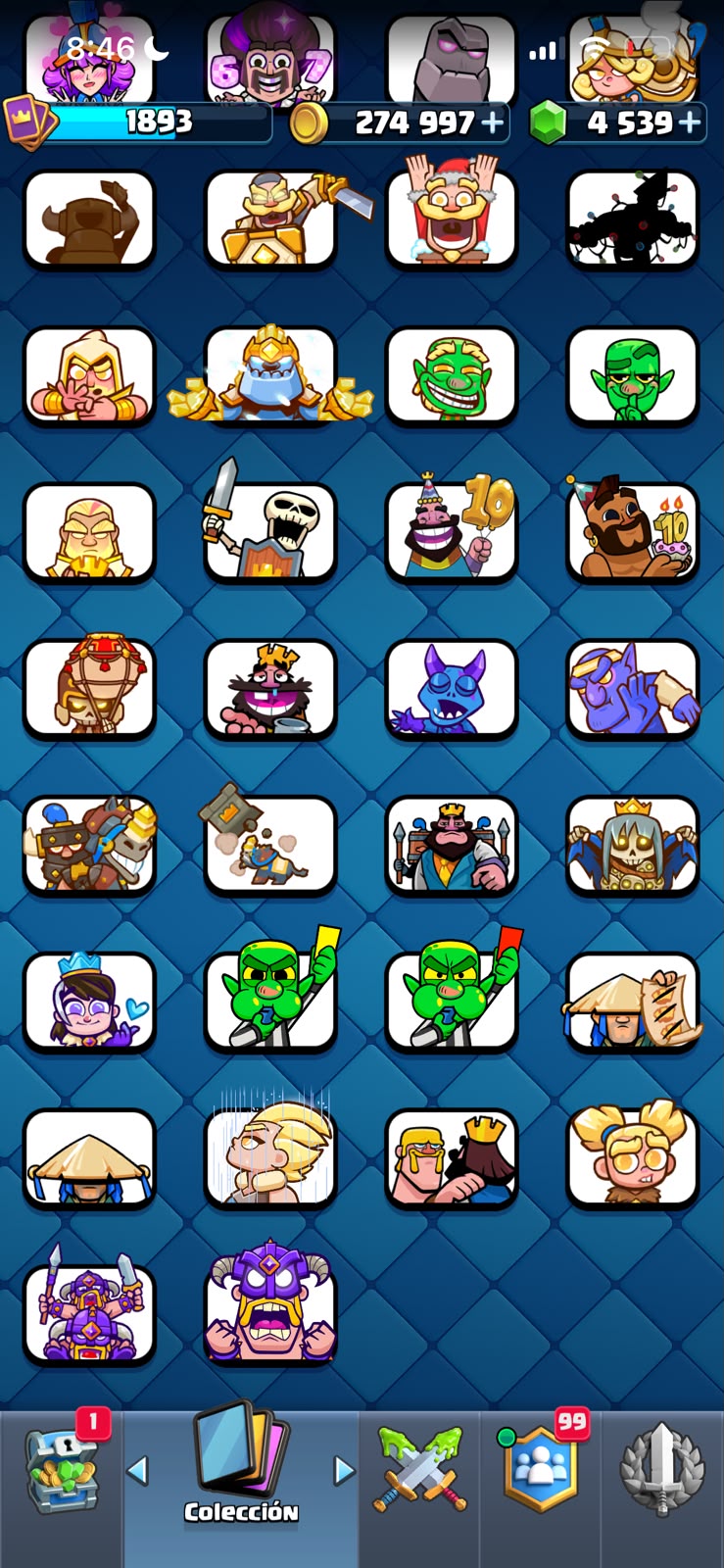 👑 Cuenta Clash Royale