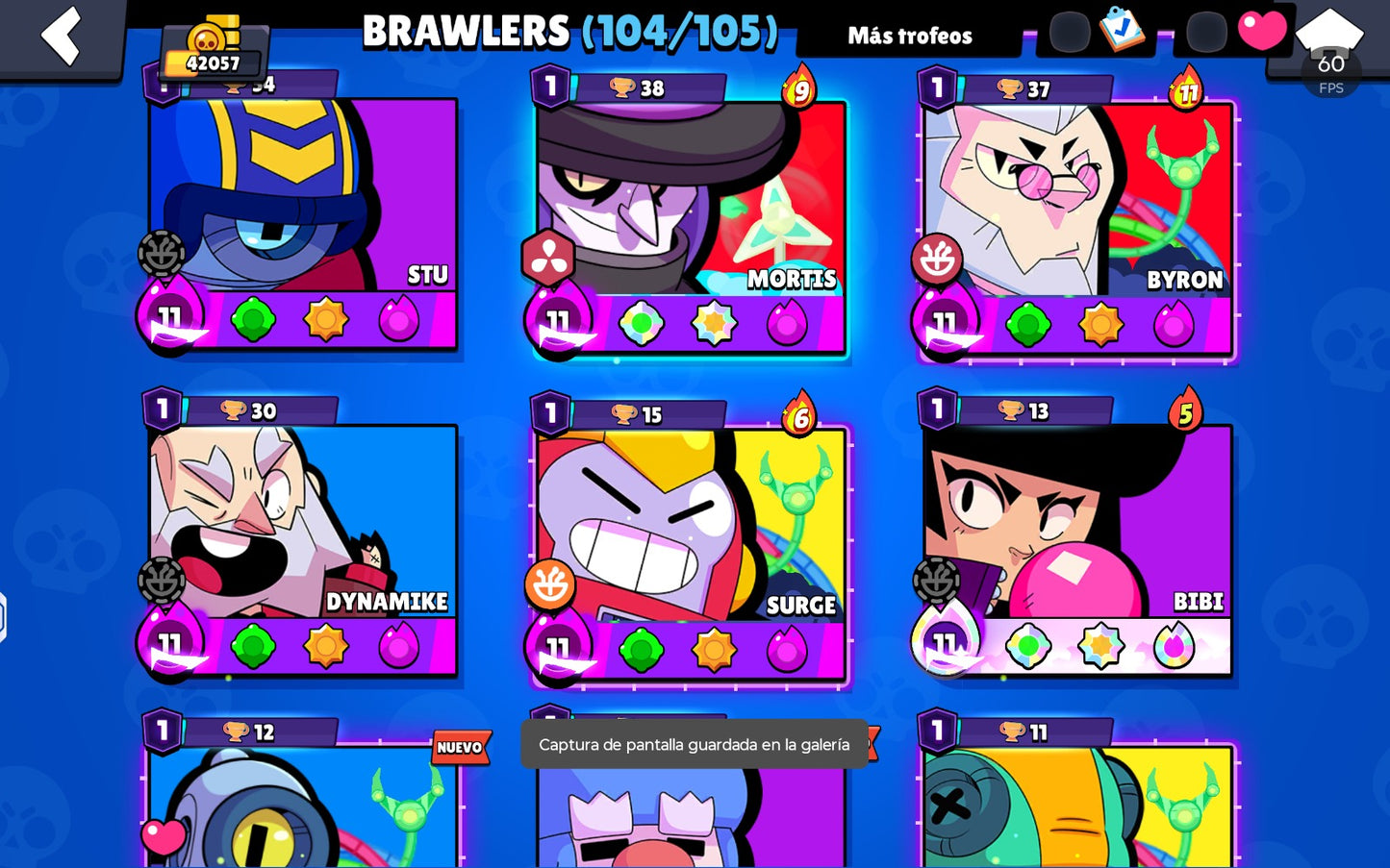 ⚡ Cuenta Brawl Stars