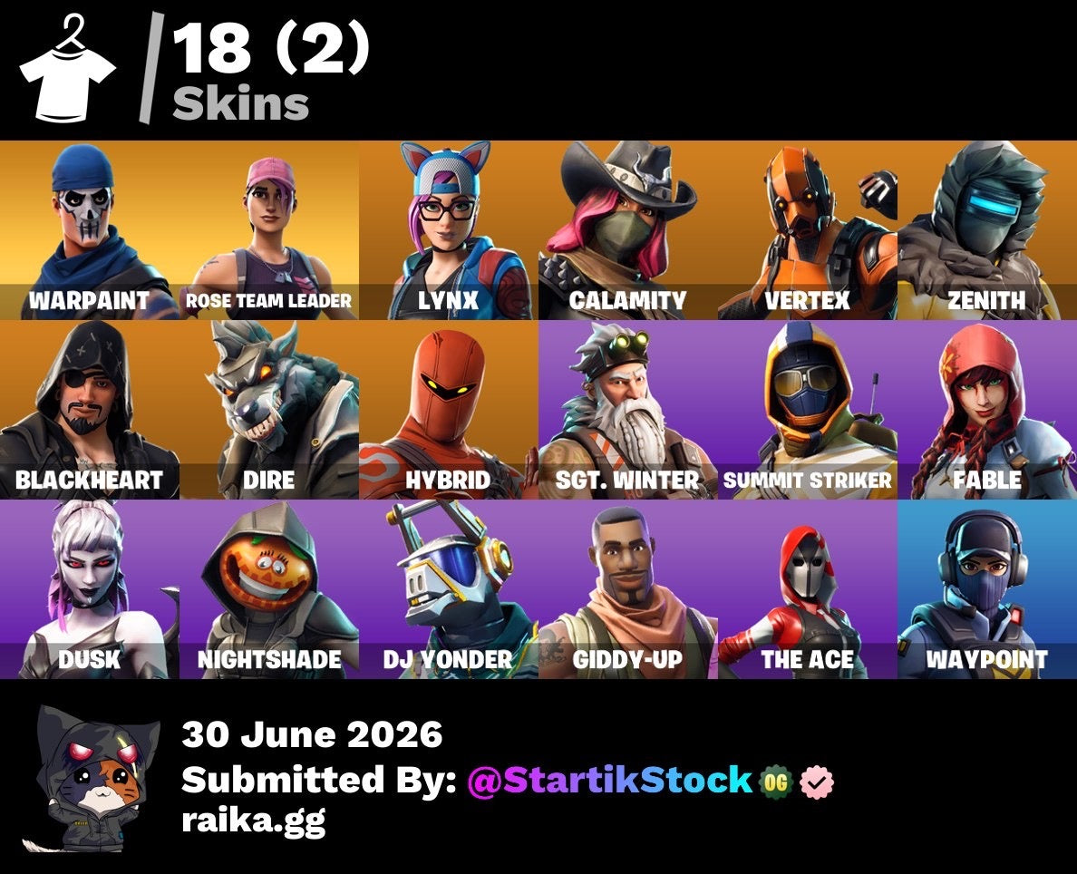 🎮 Cuenta Fortnite