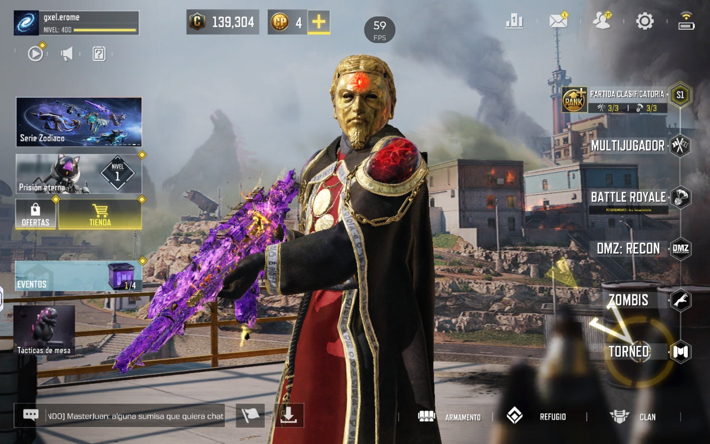 🎖️ Cuenta COD Mobile