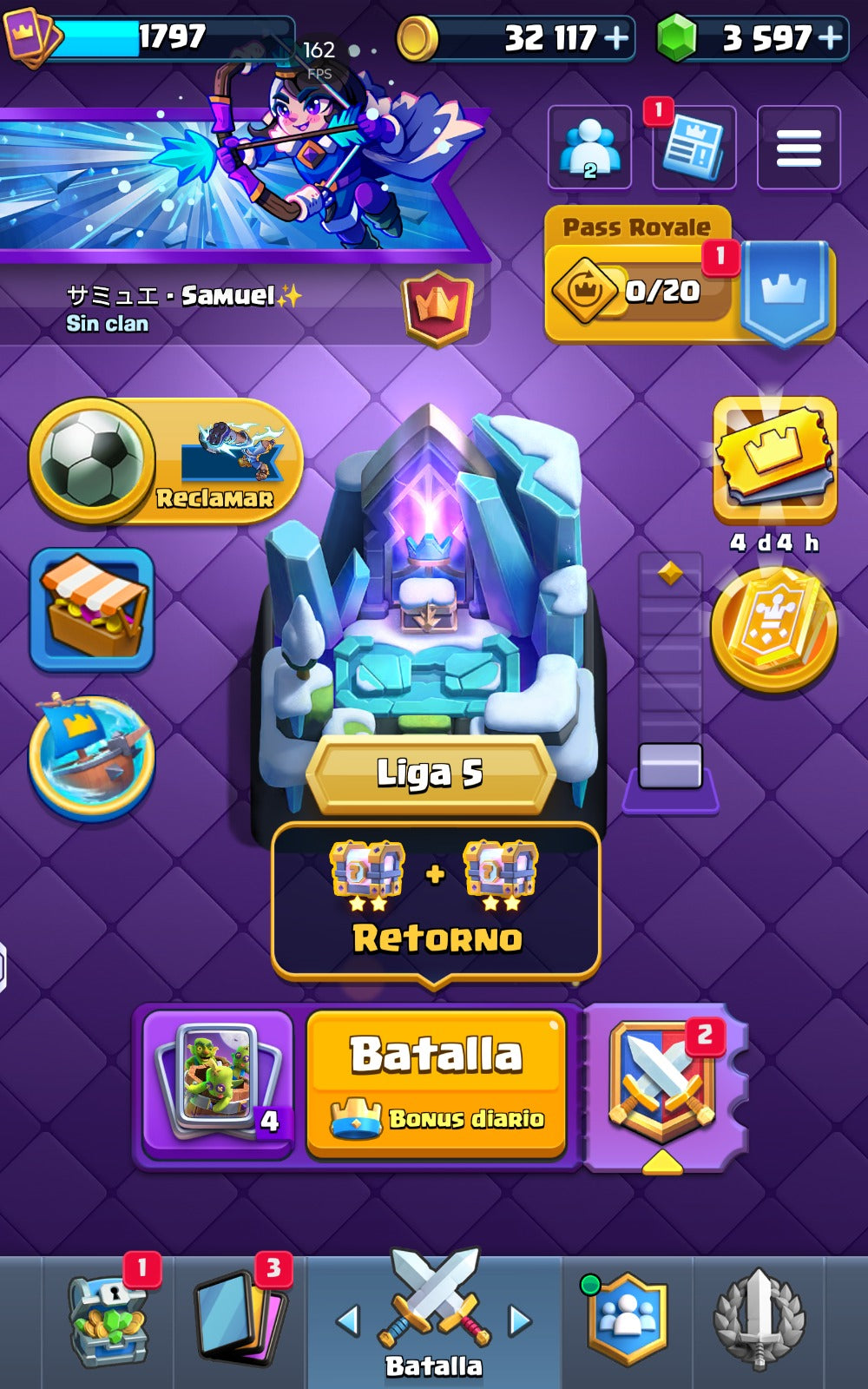 👑 Cuenta Clash Royale