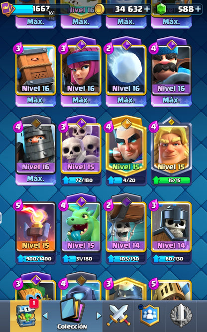 👑 Cuenta Clash Royale