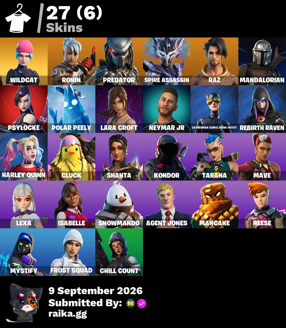 🎮 Cuenta Fortnite