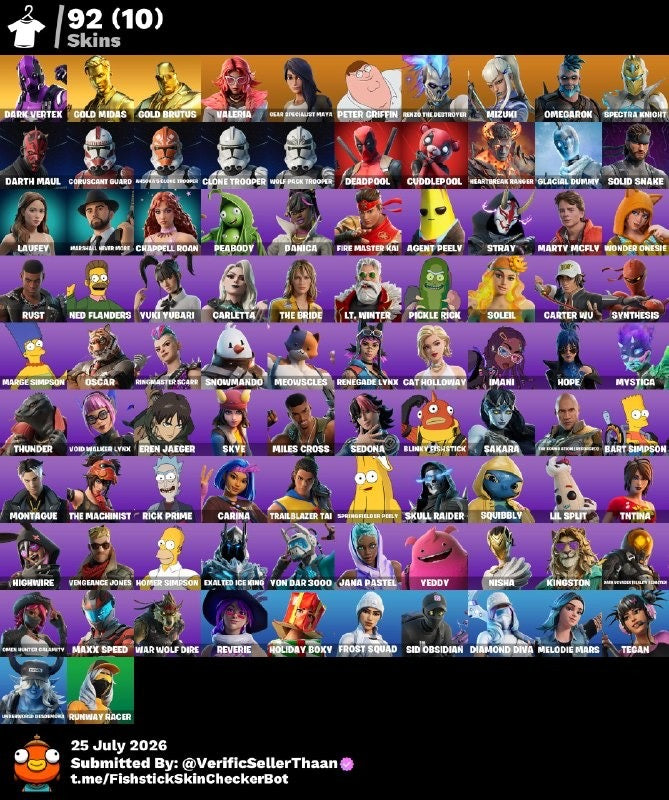 🎮 Cuenta Fortnite