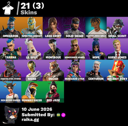 🎮 Cuenta Fortnite