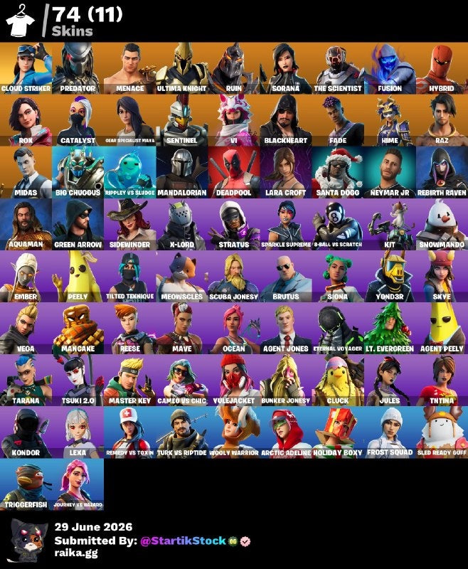 🎮 Cuenta Fortnite