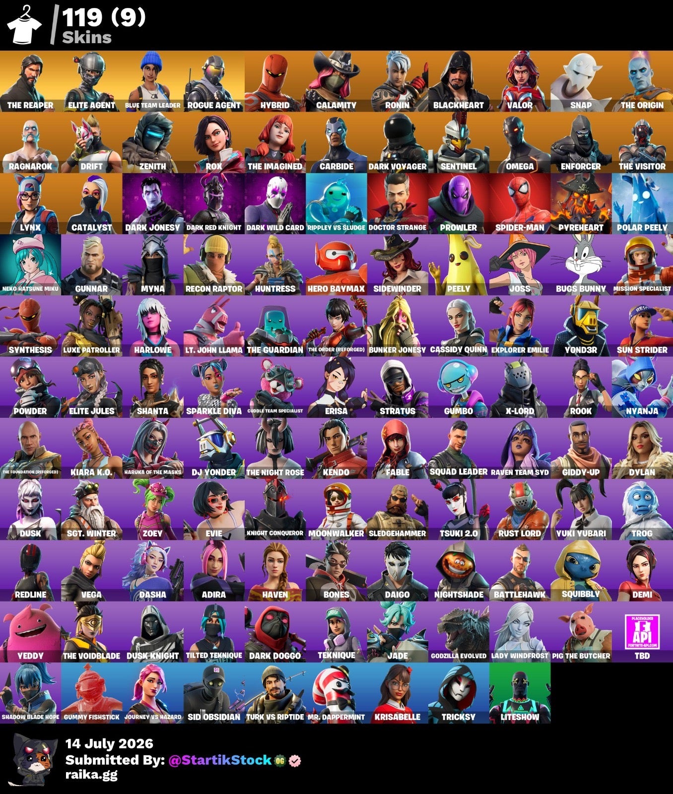 🎮 Cuenta Fortnite