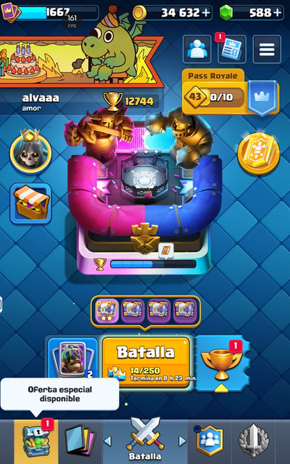 👑 Cuenta Clash Royale