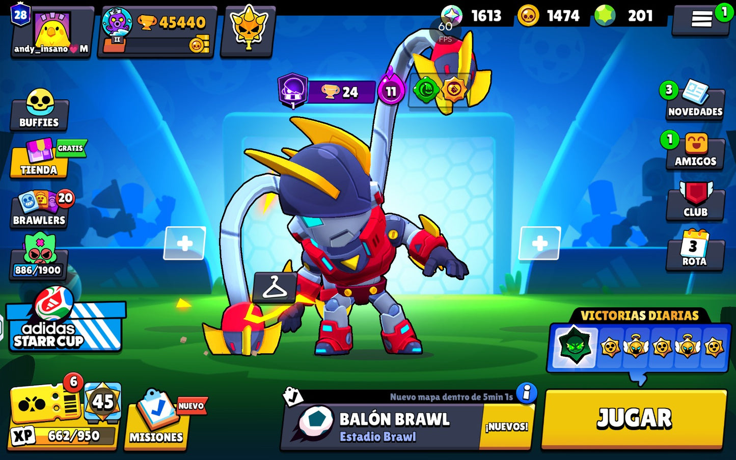 ⚡ Cuenta Brawl Stars