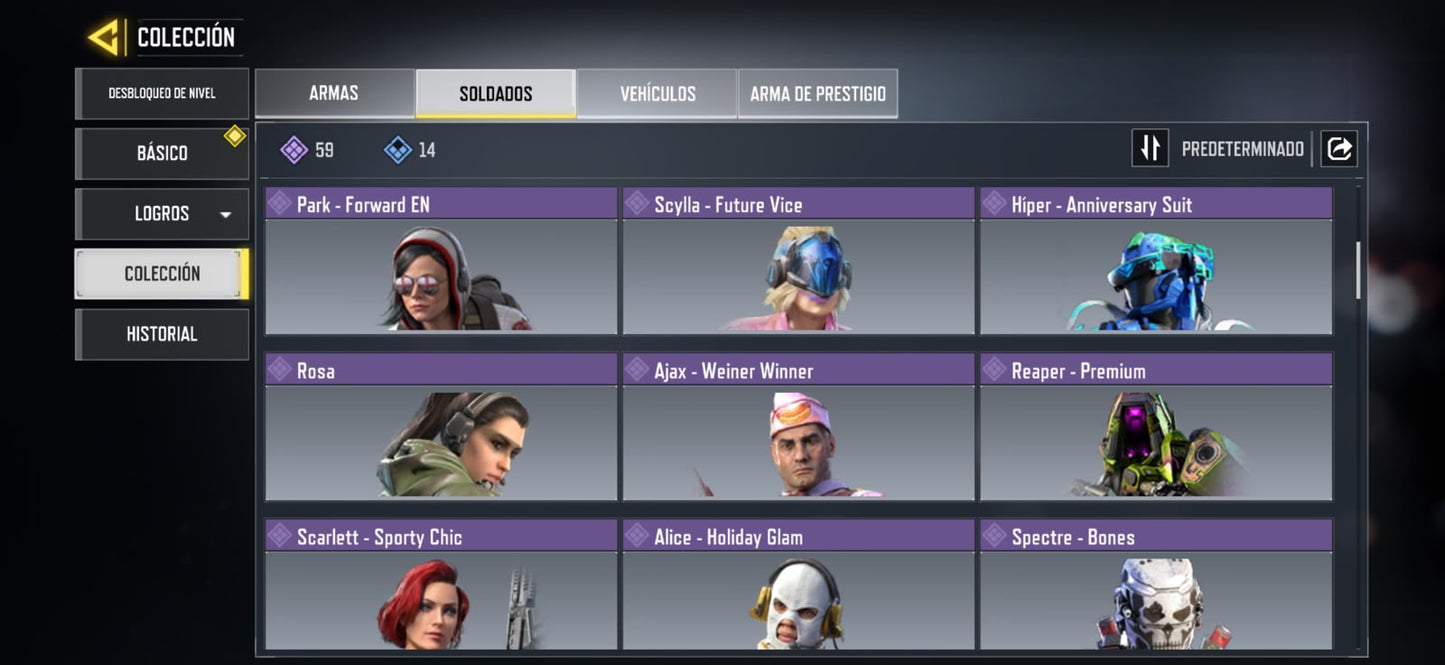 🎖️ Cuenta COD Mobile
