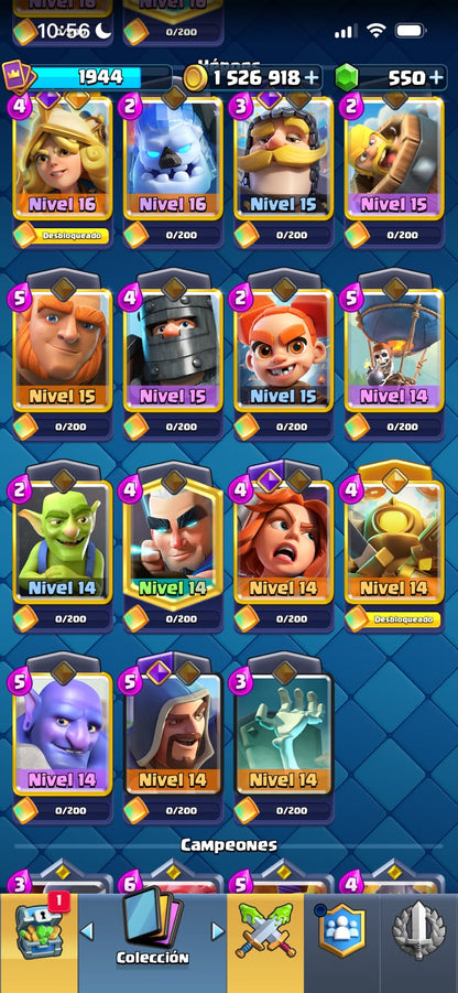 👑 Cuenta Clash Royale