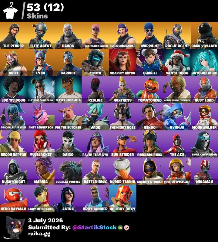 🎮 Cuenta Fortnite