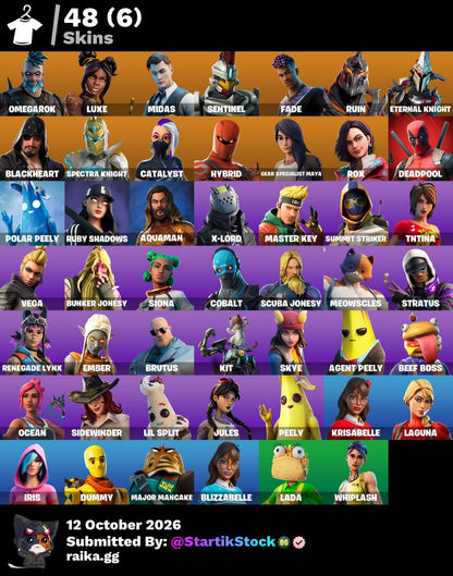 🎮 Cuenta Fortnite