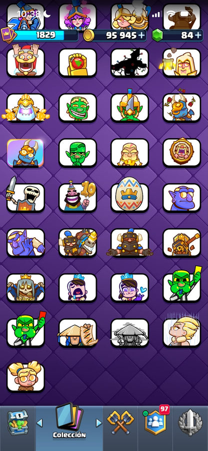 👑 Cuenta Clash Royale