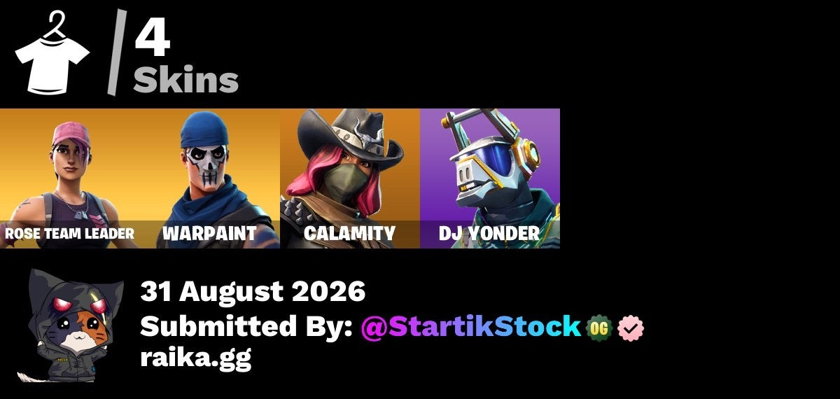 🎮 Cuenta Fortnite
