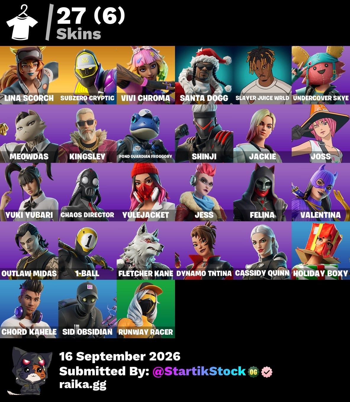 🎮 Cuenta Fortnite