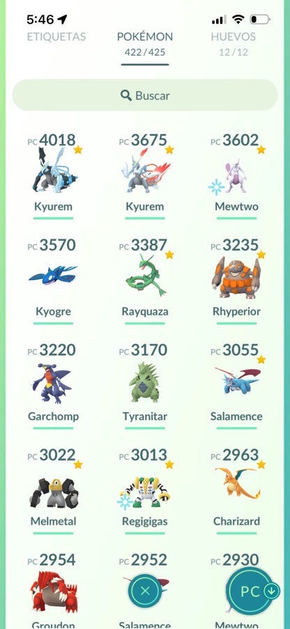 ⚡ Cuenta Pokémon